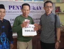 Pemerintah Desa Margodadi Salurkan Bantuan Tunai Langsung Kepada Keluarga Penerima Manfaat 