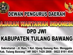DPD JWI Kabupaten Tulang Bawang Beserta Jajarannya, Ucapkan Selamat Hari Raya Idul Fitri 1446 H