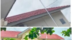 Miris! Bendera Kusam Dan Robek Berkibar Di Halaman Sekolah SMAN 1 Rajabasa Lamspung Selatan