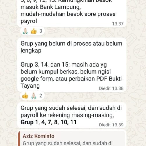 Oknum Pegawai Dinas Kominfo Lampung Selatan Diduga Minta Upeti Dari Awal Media Dari Hasil  Kerjasama Publikasi