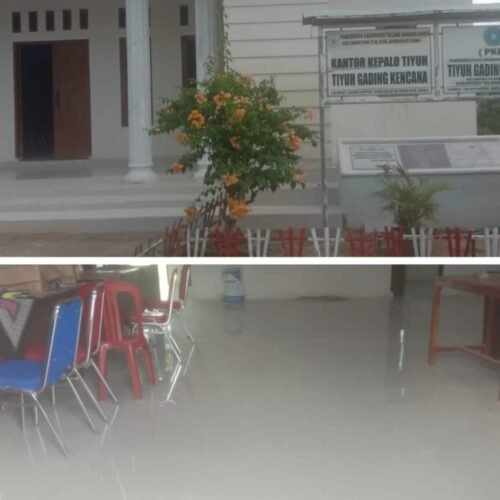 PJ.Kepalo Tiyuh Gading Kencana Tingkatkan Pembangunan Balai Tiyuh