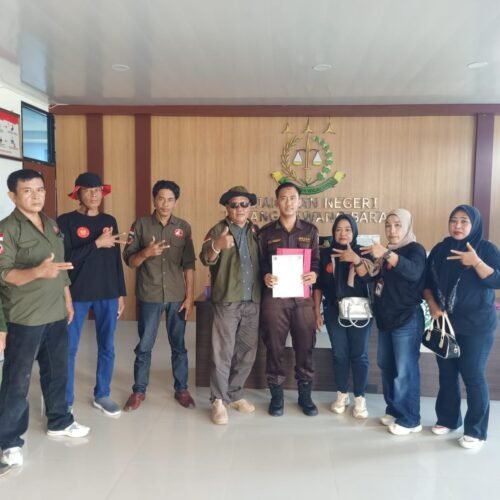 LSM TRINUSA DPC Tulang Bawang Barat Laporkan Dugaan Korupsi di Beberapa Satker Pemda ke Kejari, Ancam Aksi Unjuk Rasa