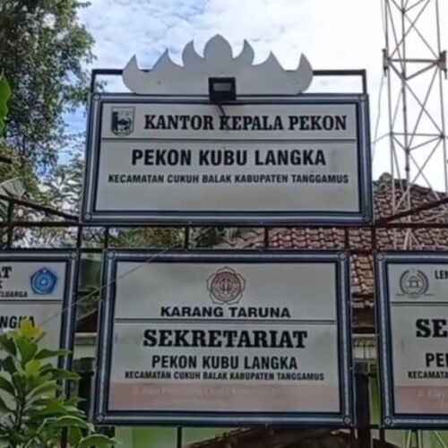 Realisasi Dana Desa Pekon Kubu Langka Jadi Sorotan Disinyalir Akan Ada Temuan Dugaan Pada TA 2023-2024