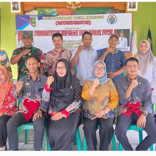Musdessus Desa Gunung Rejo Way Ratai Pembentukan KUD Merah Putih Demi Kesejahteraan Warga