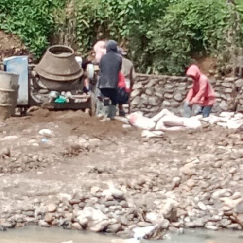 Masyarakat Semakin Geram Terkait Proyek Pencegahan Bencana Sungai Way Ratai