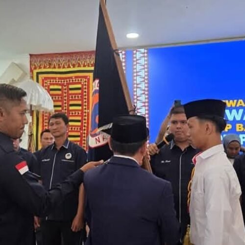 Muhammad Sayyid Resmi Dilantik Sebagai Ketua Garda Pemuda NasDem Kabupaten Pesawaran