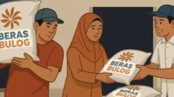 Pembagian Beras Bansos Di Desa Batu Raja Punduh Pidada Diduga Menyalahi Aturan KPM Menerima Hanya 1 Sak 10 Kg