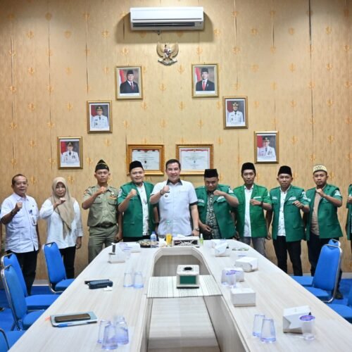 Pengurus GP Ansor PC Kabupaten Pesawaran Audiensi dengan Bupati dalam Rangka Persiapan Pelantikan