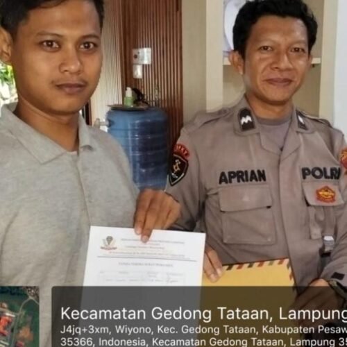 LSM PENJARA DPD Lampung Laporkan Proyek Rp. 11,9 Milyar Di Way Khilau Diduga Syarat Korupsi