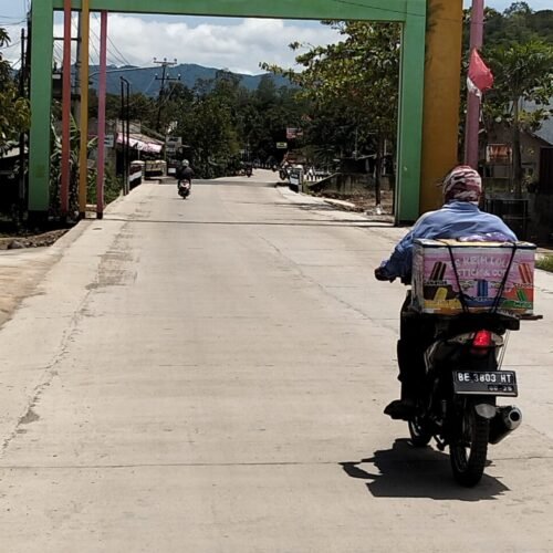 Proyek Ruas Jalan Di Pardasuka Mendapatkan Apresiasi Dari Masyarakat Selaku Pengguna 