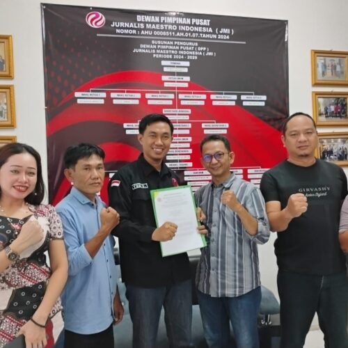 Selamat atas Terbentuknya Pengurus DPD Jurnalis Maestro Indonesia Provinsi Lampung