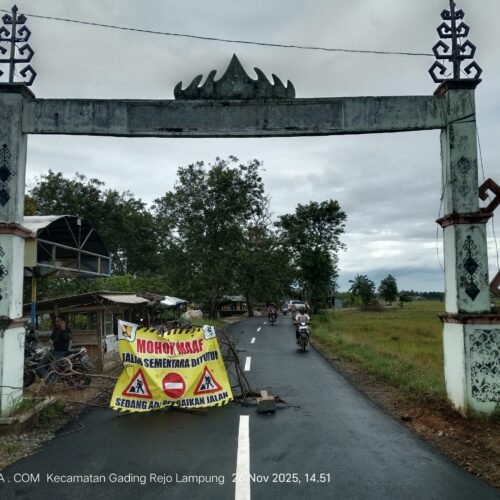 LSM Penjara Dpd Lampung Kritik Keras Terkait Proyek Rekontruksi Peningkatan Ruas Jalan Wonodadi Utara ABC Gading Rejo Diduga Syarat Korupsi Serta Kurang Nya Pengawasan 