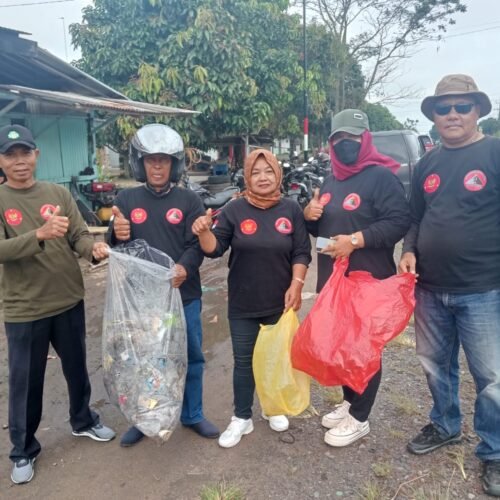 LSM Trinusa Tulang Bawang Barat Gotong Royong KORVE Bersama Lintas OPD 