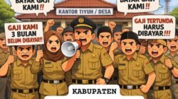 Aparatur Tiyuh Tubaba, Menyuarakan Keperihatinan Mendalam Terkait Belum Dibayarnya Siltap Selama 3 bulan