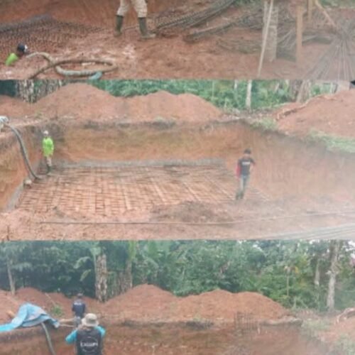 Diduga Belum Kantongi Izin resmi, Pembangunan Menara Tower Telekomunikasi di Tiyuh Gunung Timbul Langgar SOP