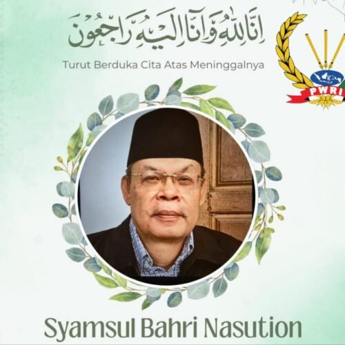 Selamat Jalan Bang Syam, DPD PWRI Lampung Ucapkan Belasungkawa