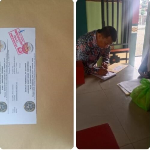 JWI Lampung Tengah Layangkan Surat ke Sekolah MAN 1 Lampung Tengah Terkait Penggunaan Anggaran Tahun 2025