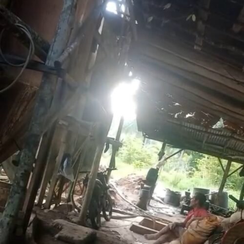 Tong Raksasa Pengolahan Limbah Emas di Desa Bunut Sebrang Milik Udin Lia Diduga Ilegal Terus Beroperasi