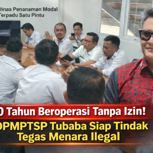 Temukan Menara Ilegal 10 Tahun, DPMPTSP Tegaskan Tindakan Sesuai Aturan
