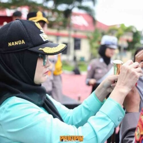 Bupati Nanda Pimpin Apel Gelar Pasukan Operasi Ketupat Krakatau 2026