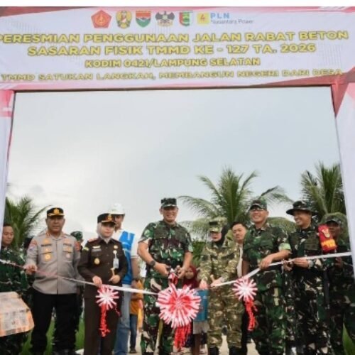 TMMD ke-127 Resmi Ditutup, Sejumlah Pembangunan Strategis Hadir untuk Masyarakat Tanjung Rejo