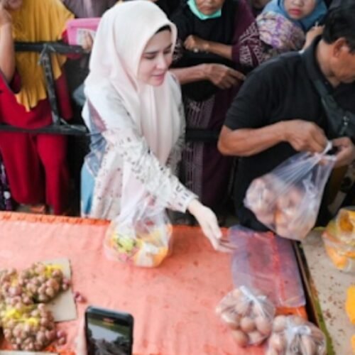 Bupati Pesawaran Nanda Indira Bastian silaturahmi Ramadan di Tegineneng, Bupati Nanda Indira Dorong Perbaikan Jalan dan Pemberdayaan UMKM