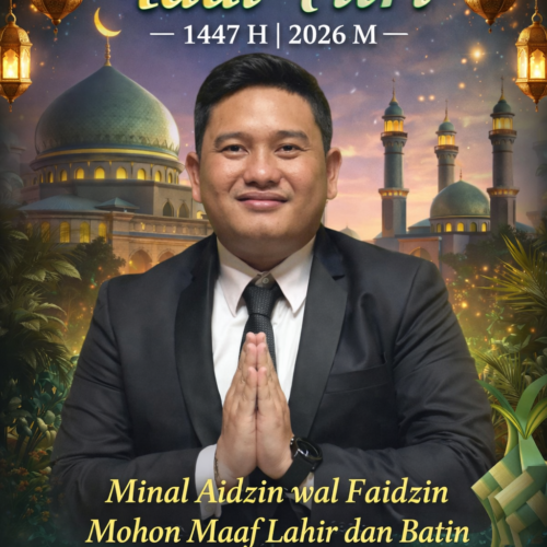Deddy Robiansyah, S.H., M.H., Anggota DPRD Kabupaten Tulang Bawang Barat Fraksi Gerindra, Ucapkan Selamat Hari Raya Idul Fitri 1447 H / 2026 M
