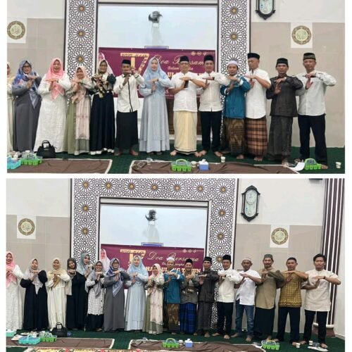 Peringati HUT ke-17 Tubaba, Tiyuh Karya Raya Gelar Doa Bersama Serentak di Masjid RK4