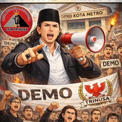 LSM TRINUSA Akan Demo DPRD Kota Metro, Tuding Pimpinan Dewan Abaikan Konfirmasi Anggaran TA 2025