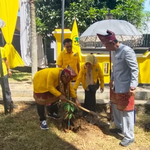 Gerakan Lampung Menanam (GELAM), Menjadi Awal Pembukaan Musda V Partai Golkar Kabupaten Pesawaran