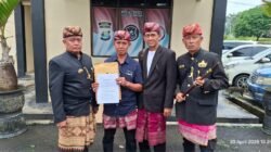 Masyarakat Adat Pepadun Laporkan Salah Satu Akun Facebook Ke Polres Pesawaran Terkait Dugaan Penghinaan Di Media Sosial 