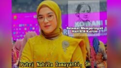 Putri Nabila Damayanti, SH Serukan Perempuan Muda Harus Bangkit di Momen Hari Kartini 