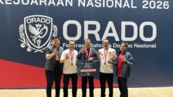 LAMSEL JUARA TIGA KEJURNAS ORADO, BUKTI POTENSI KUAT DI TINGKAT NASIONAL