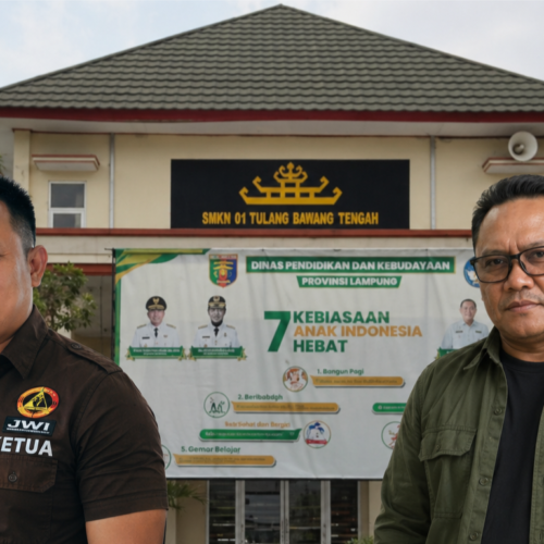 LSM ‎Trinusa dan JWI Tubaba Soroti Penggunaan Dana BOS SMKN 1 Tubaba Rp1,1 Miliar. Diduga Adanya Penyimpangan