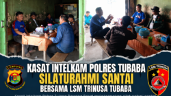 Pererat Sinergi, Kasat Intel Polres Tubaba dan LSM Trinusa Ngopi Bareng Bahas Keamanan Wilayah