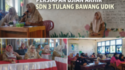 Persiapkan Ujian Akhir dan Perpisahan, SDN 3 Tulang Bawang Udik Gelar Rapat Wali Murid