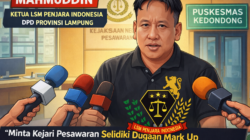 Lsm Penjara Indonesia Dpd Provinsi Lampung Minta Kejari Pesawaran Selidiki Dugaan Mark Up Anggaran Puskesmas Kedondong Tahun 2025