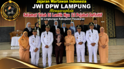 JWI DPW Lampung Ucapkan Selamat atas Pelantikan 12 Pejabat di Lingkungan Pemkab Pesawaran