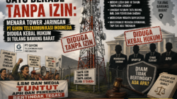 Satu Dekade Tanpa Izin: PT Gihon Telekomunikasi Indonesia Diduga Kebal Hukum di Tulang Bawang Barat