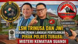 LSM Trinusa dan JWI Dukung Penuh langkah Penyelidikan Pihak Polres Tubaba: Misteri Kematian Suandi
