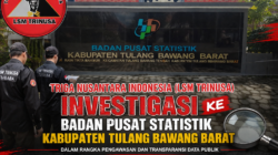 Diduga Hindari Klarifikasi Anggaran, Kepala BPS Tulang Bawang Barat Sulit Ditemui DPC LSM Trinusa dan Media
