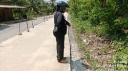 LSM Penjara  Desak Gubernur Turunkan Team Independen Dugaan Proyek Rigid Beton Rp.48,2 Miliar Asal Jadi di Ruas Padang Cermin – Teluk Kiluan