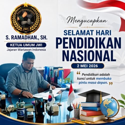 Ketua Umum JWI Ucapkan Selamat Hari Pendidikan Nasional 2026
