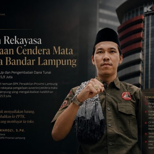 LSM TRINUSA DPD Lampung Soroti Temuan BPK: Dugaan Mark-Up dan Rekayasa Pengadaan Cendera Mata di Setda Bandar Lampung
