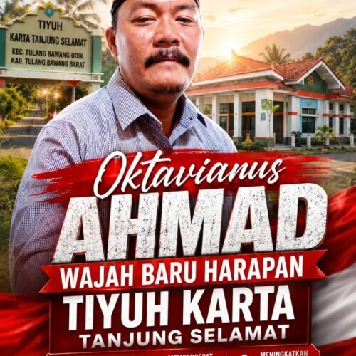 Maju Pilkati Karta Tanjung Selamat, Sekertaris JWI TUBABA Oktavianus Ahmad Bawa Misi Perubahan