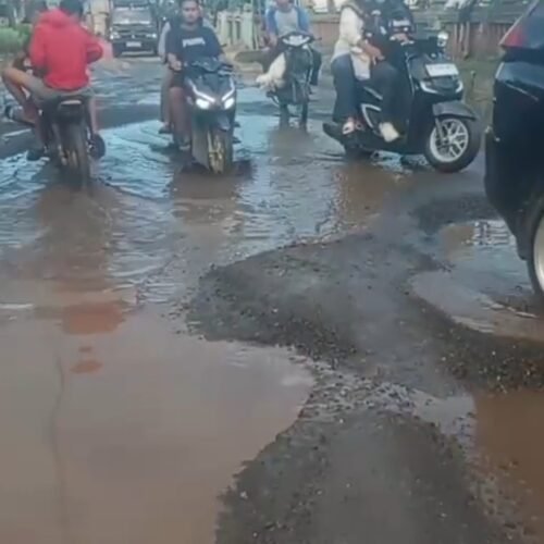 LSM Penjara Indonesia Soroti Dugaan Pilih Kasih Pembangunan Jalan di Pesawaran, Warga Kota Jawa Keluhkan Kerusakan Parah