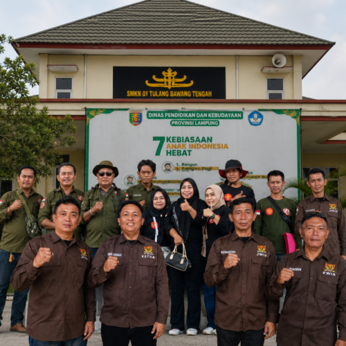 LSM Trinusa & JWI Desak Transparansi Dana BOS SMKN 1 Tubaba Pihak Sekolah Bungkam, Diduga Hindari Klarifikasi Publik