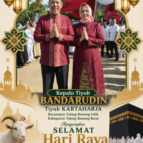 Pemerintah Tiyuh Karta Raharja Sambut Idul Adha 1447 H, Ajak Warga Perkuat Kepedulian Sosial