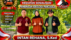 PERKOKOH JIWA NASIONALISME, INTAN REHANA GELAR SOSIALISASI PEMBINAAN IDEOLOGI PANCASILA DI TIYUH KARTARAHARJA