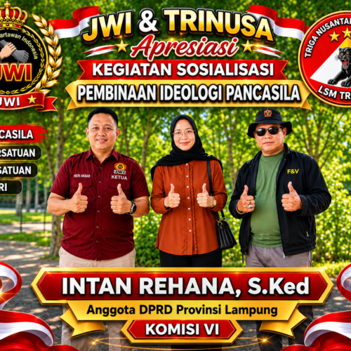PERKOKOH JIWA NASIONALISME, INTAN REHANA GELAR SOSIALISASI PEMBINAAN IDEOLOGI PANCASILA DI TIYUH KARTARAHARJA
